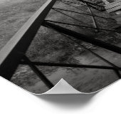 vibrant macro black and white photography ポスター (角)