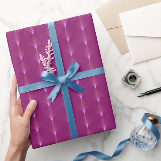 Vibrant Magenta Gift Wrap ラッピングペーパー (ギフト)