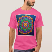 Vibrant Mandala Artistry Tシャツ (正面)