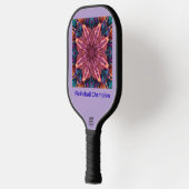 Vibrant Mandala Pickleball Paddle  ピックルボールラケット (左)
