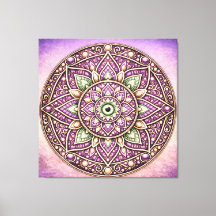 Vibrant Mandala Wall Art – Colorful Geometric Sacr