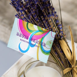 Vibrant Marketing Consultant Professional  名刺