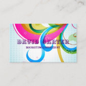 Vibrant Marketing Consultant Professional  名刺 (正面)