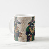 Vibrant Marrakech Souk Market Scene コーヒーマグカップ (正面左)