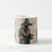 Vibrant Marrakech Souk Market Scene コーヒーマグカップ (中央)