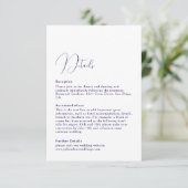 Vibrant Mexican Fiesta Style Rainbow Wedding エンクロージャーカード (スタンド正面)