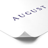 Vibrant Mexican Fiesta Style Rainbow Wedding ポスター (角)