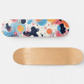 Vibrant Modern Designer Skateboard スケートボード (横)