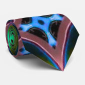 Vibrant Modern Geometric Abstract ネクタイ (ロール)