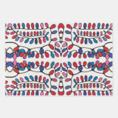 Vibrant Modern Gift ラッピングペーパーシート (正面)