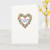 Vibrant Moms Day Floral Card カード (黄色い花)
