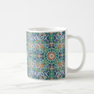 Vibrant Moroccan Zellige Tile Pattern  コーヒーマグカップ