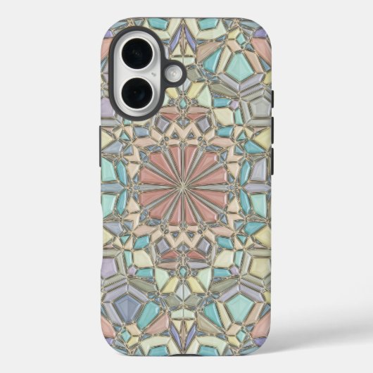 vibrant mosaic Case-Mate iPhoneケース (裏面)