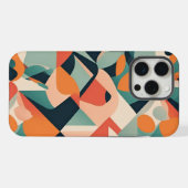 Vibrant Mosaic iPhoneケース (裏面横)