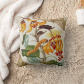 Vibrant Moth Print クッション (ブランケット)