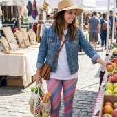 Vibrant Multicolor Diagonal Wave レギンス