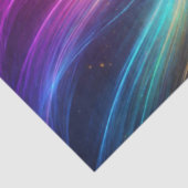 Vibrant Neon Wave 薄葉紙 (詳細)