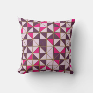 Vibrant Nubian Geometric Throw Pillow | African Et クッション
