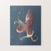 Vibrant Octopus Marine Life Ocean Lovers Marine ジグソーパズル (縦)
