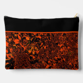 Vibrant Orange Cosmetic Pouch アクセサリーポーチ (裏面)