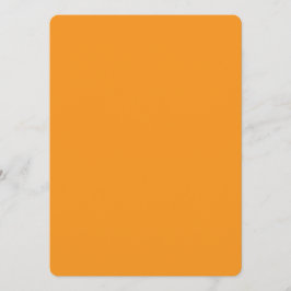 “Vibrant Orange Minimal Card” メニュー