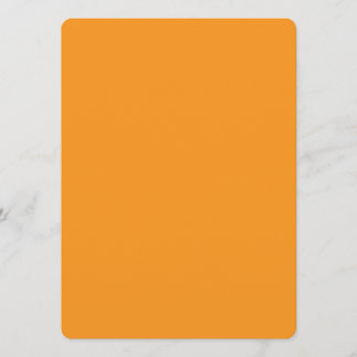 “Vibrant Orange Minimal Card” メニュー