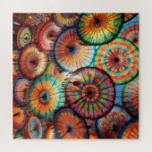 Vibrant Paper Umbrellas ジグソーパズル (横)