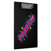 Vibrant Passion Typography - Retro 90s Pop Art Aes クリップボード (右)