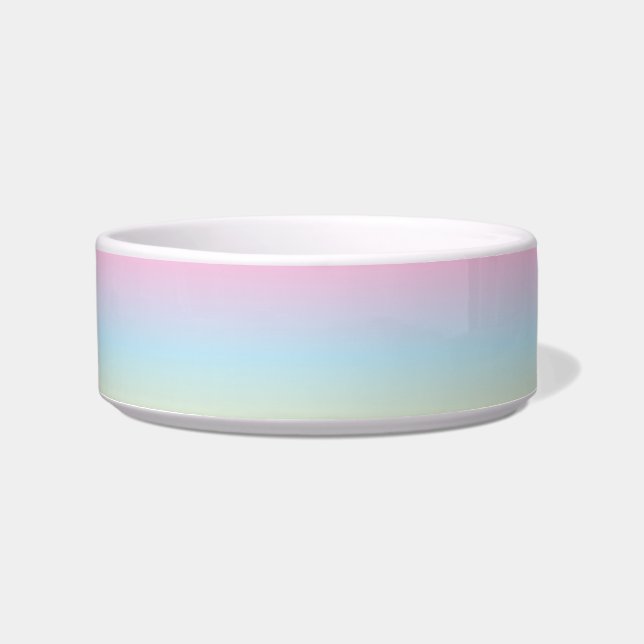 vibrant pastel ice cream gradient colors ボウル (正面)