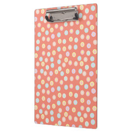 Vibrant Pastel Polka Dot Background: Brighten up  クリップボード