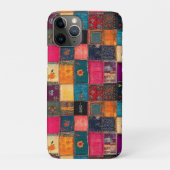 Vibrant Patchwork Quilt with Classic Florals Case-Mate iPhoneケース (裏)