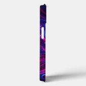 Vibrant Pink and Purple Energy Swirl Phone Case Case-Mate iPhoneケース (裏面 / 右)