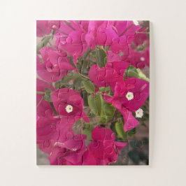 Vibrant Pink Bougainvillea Flowers Blooming in Tro ジグソーパズル