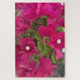 Vibrant Pink Bougainvillea Flowers Blooming in Tro ジグソーパズル