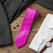 Vibrant Pink Ombre Gradient ネクタイ