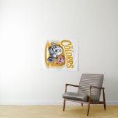 Vibrant Pop Art Cartoon Wall Tapestry タペストリー (インサイチュ(横))
