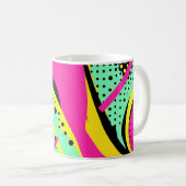 Vibrant Pop Art Mug コーヒーマグカップ (正面右)