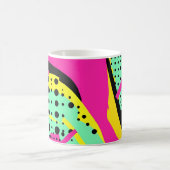 Vibrant Pop Art Mug コーヒーマグカップ (中央)