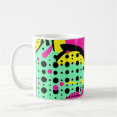 Vibrant Pop Art Mug コーヒーマグカップ (左)