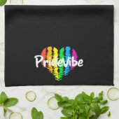 Vibrant PrideVibe キッチンタオル (折り畳み)