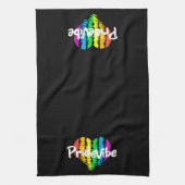 Vibrant PrideVibe キッチンタオル (縦)