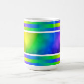Vibrant Rainbow Mug コーヒーマグカップ (中央)