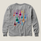 Vibrant Rainbow Paint Splatter Explosion (デザイン背面)