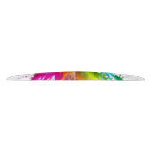 Vibrant Rainbow Paint Splatter Explosion タイヘッドバンド (裏面)