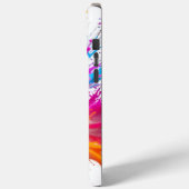 Vibrant Rainbow Paint Splatter Explosion Case-Mate iPhoneケース (裏面 / 左)