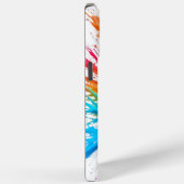Vibrant Rainbow Paint Splatter Explosion Case-Mate iPhoneケース (裏面 / 右)
