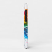Vibrant Rainbow Paint Splatter Explosion Case-Mate iPhoneケース (裏面/左)