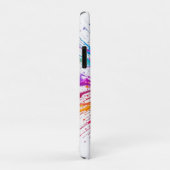 Vibrant Rainbow Paint Splatter Explosion Case-Mate iPhoneケース (裏面/右)