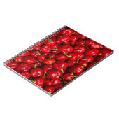 Vibrant Red Chili Pepper Harvest ノートブック (左側)