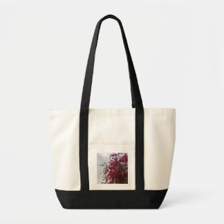 Vibrant Red Floral Nature Photography Tote Bag - A トートバッグ